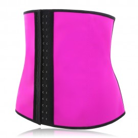 Plus Size Latex Front Hook Waist Trainer Shapewear