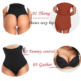 Latex Push Up Chest Body Shaper Hourglass Crotch Closure Bodysuit