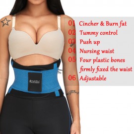 Double Fixed Waist Trainer Support Back Hourglass Body Shapewear