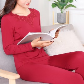 Long Sleeve Warm Shitsuke Homewear Pajama Set Sleepwear