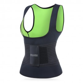 Neoprene Open Bust Tummy Control Waist Trainer Vest Shapewear