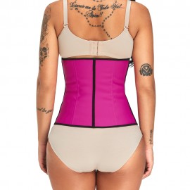 Plus Size Latex Front Hook Waist Trainer Shapewear