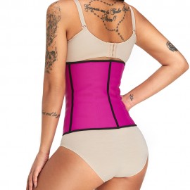 Plus Size Latex Front Hook Waist Trainer Shapewear