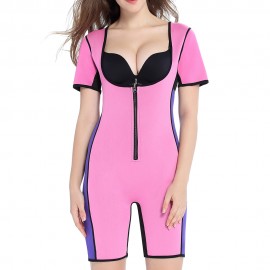 Front Zipper One Pieces Postpartum Recovery Bodysuit