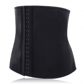 Plus Size Latex Front Hook Waist Trainer Shapewear